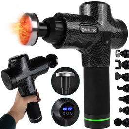 Перкусійний масажер MalTec PRO-GUN3800 7в1