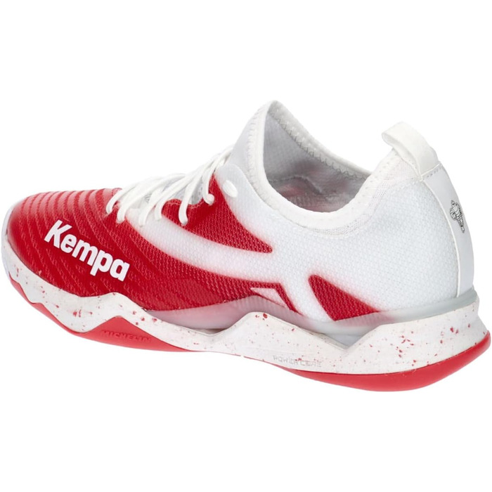 Жіночі гандбольні кросівки Kempa Wing Lite 2.0 - спортивне взуття, 41 EU, біло-червоні