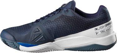 Кросівки для тенісу Wilson Rush Pro 4.0 Clay Navy/White/Blue 46 2/3 EU