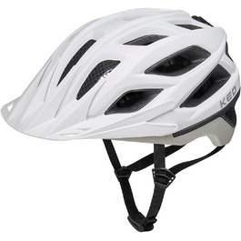 Велосипедний шолом KED Companion MTB, матовий білий, розмір M (52-58 см), 2023