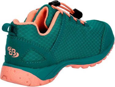 Дитячі туристичні черевики Brütting Unisex для хайкінгу та трекінгу, 26 EU, Petrol Lachs