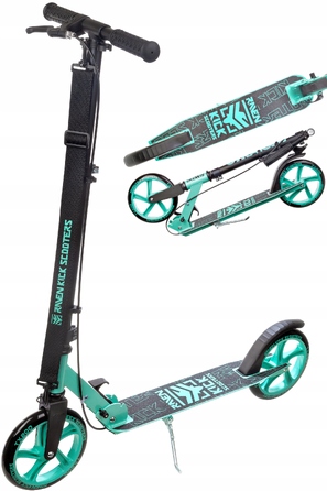 Самокат Raven Straight Mint 200мм з гальмом