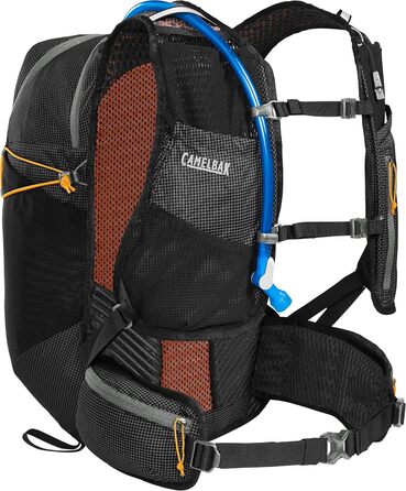 Гідраторний рюкзак CAMELBAK Octane 22, 22 л з резервуаром 2 л, чорний/абрикосовий