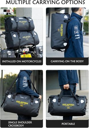 Водонепроникна туристична сумка UROUK 40L, 66L, 20L – Seesack для мотоцикла, каякінгу, кемпінгу, водонепроникний рюкзак Duffel Bag