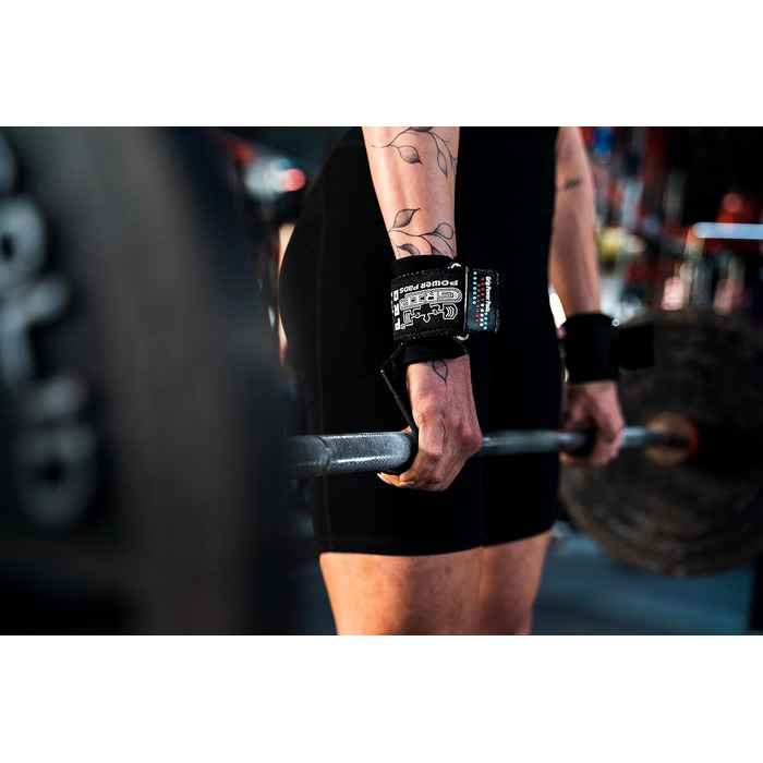 Гаки Grip Power Pads PRO для важкої атлетики, сталеві, з неопреною підкладкою, з ременями на зап'ястя, для чоловіків і жінок, для пауерліфтингу, шрагу, станового тязі, 2 шт., до 300 кг