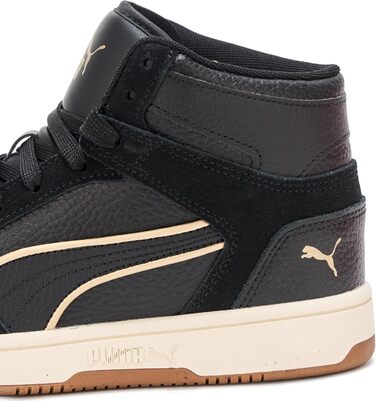 Жіночі кросівки PUMA Rebound Layup Mid - чорний/золотий (42.5 EU)