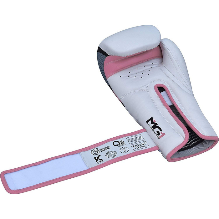 Боксерські рукавички RDX для жінок, бокс, муай-тай, кікбоксинг, спаринги, шкіра Maya Hide, рожеві, 8, 10, 12 Oz