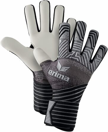 Воротарські рукавички Erima Flex Rd Pro 12, чорні/сірі/білі