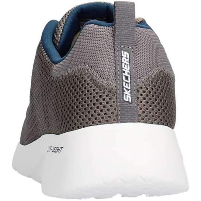Кросівки Skechers Dynamight 2.0 Rayhill для чоловіків (47.5 EU, сірий сітка з оздобленням з PU)