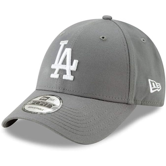 Кепка New Era Los Angeles Dodgers League Essential Grey 9Forty - універсальний розмір