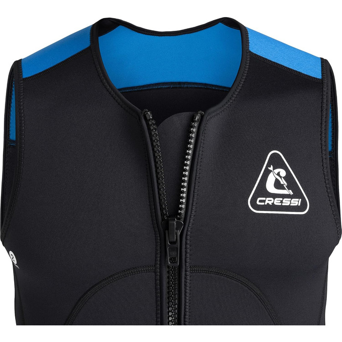 Гідрокостюм CRESSI Guardian Man 2мм неопрен, чоловічий, чорно-синій (XL/5) для плавання, снорклінгу, SUP, серфінгу, каякінгу