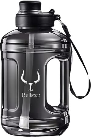 Фляга для спорту Bullstep Gym 1,5 л - велика фітнес-фляга, герметична, для тренажерного залу