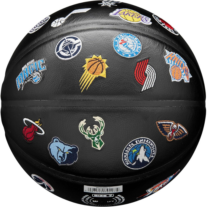 М'яч для баскетболу Wilson NBA All Team Premiere, офіційний, для зали та вулиці