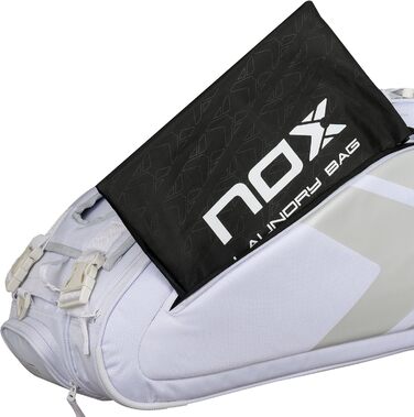 Сумка для падел Nox AT10 Team Weiss - професійна спортивна сумка для ракет та аксесуарів