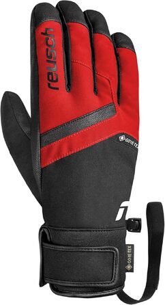 Гірськолижні рукавички Reusch Gore-TEX унісекс, водонепроникні Softshell (чорно-червоні, розмір 7.5)