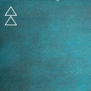 Йога-мат Yoga Design Lab Combo 3.5 мм, нековзкий, натуральний каучук, рушник, для інтенсивних тренувань, з ременем, зелений Aegean