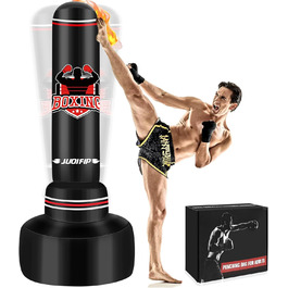 Боксерський мішок для дорослих NZQXJXZ, важкий, для тренувань MMA та Муай Тай
