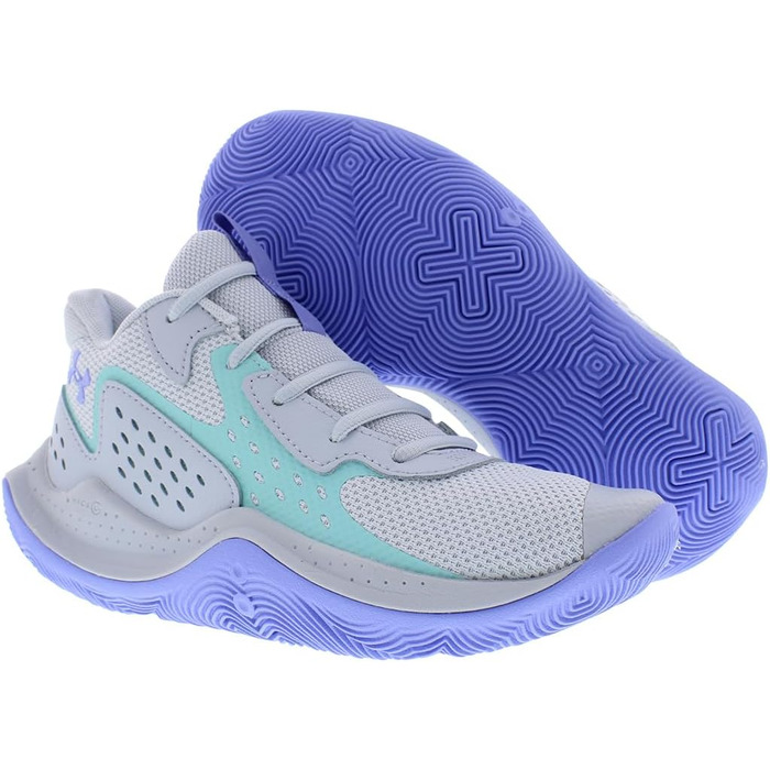 Баскетбольне взуття Under Armour Jet '23 для дітей (36 EU, Halo Grau Lila Ice)
