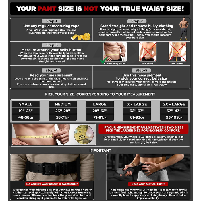 Гірчичний пояс для важкої атлетики RDX Leder 4' - чорний/золотий, розмір L