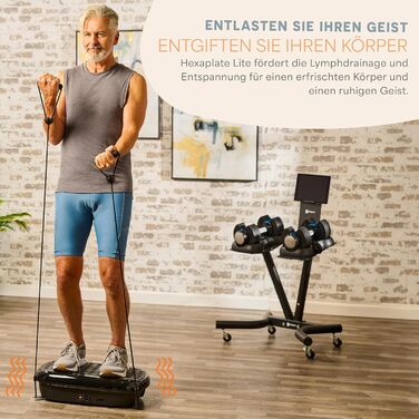 Вібраційна платформа для тренувань всього тіла – фітнес-тренажер для дому