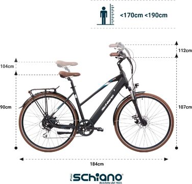Електровелосипед F.lli Schiano E-Voke 28
