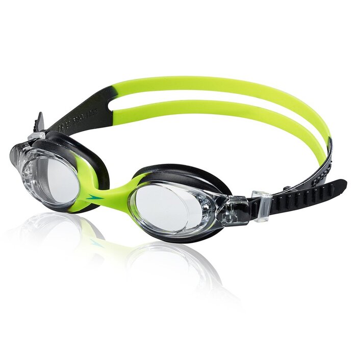 Дитячі плавальні окуляри Speedo Skoogle 3-8 років, чорно-зелені, унісекс
