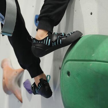 Жіночі скельні туфлі низького об'єму для фітнесу та спорту, професійні для боулдерингу, 39 EU, Black Moon