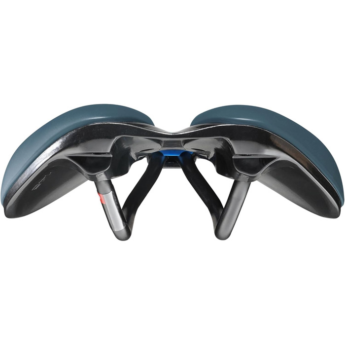 Сідло Selle Italia Novus Boost EVO Gravel TM Superflow (блакитне) для гравійних та шосейних велосипедів