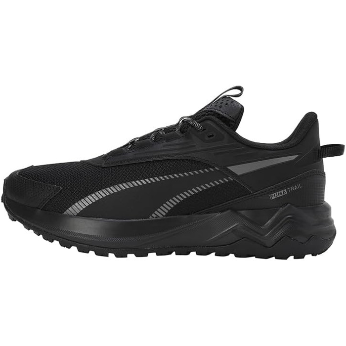 Дитячі кросівки PUMA Extend Lite TrailRoad для бігу та трейлраннінгу, 46 EU, Puma Black/Cool Dark Gray