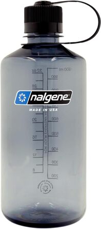 Пляшка для води Nalgene EH 1000 мл, сіра, пластикова