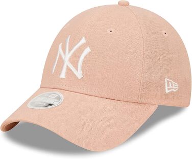 Кепка New Era New York Yankees 9Forty з льону, білий, регульований розмір для жінок