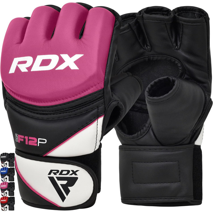 RDX MMA рукавички для спарингу шкіряні, сині, розмір M