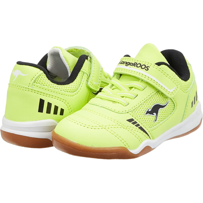 Дитячі спортивні зала Hallenturnschuh KangaROOS K-kingyard (38 EU, Limetta Jet Black)