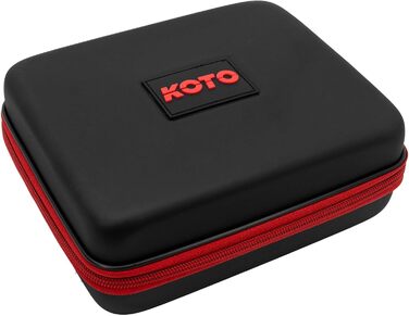 Дартс кейс KOTO EVA Large Blue з логотипом, футляр для дротиків з блискавкою, жорсткий чохол для зберігання і транспортування дротиків