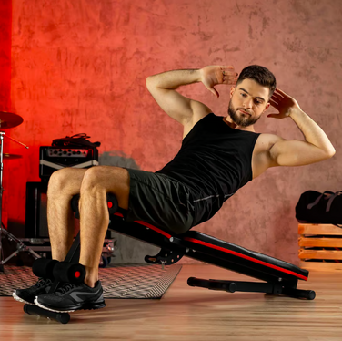Лавка тренувальна Hop-Sport HS-1010 Pro універсальна для жиму та пресу