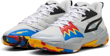 Кросівки баскетбольні PUMA Unisex Genetics 44.5 EU, сірий колір