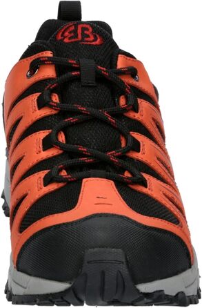 Черевики для піших прогулянок Brütting для жінок (45 EU, чорний, помаранчевий, червоний)