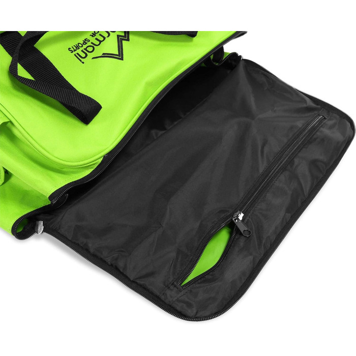 Сумка для лижних черевиків normani з окремим відділенням для шолома та функцією рюкзака Alpine DEPO (Lime, 53 літри)