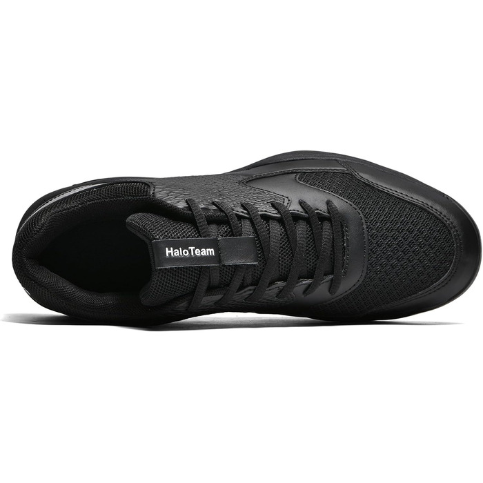 Чоловічі тенісні кросівки HaloTeam: модні, антиковзкі, легкі, дихаючі, для фітнесу, спорту, бадмінтону, сквошу, волейболу, розміри 38-45 (39.5 EU Wide, 5803 Black)