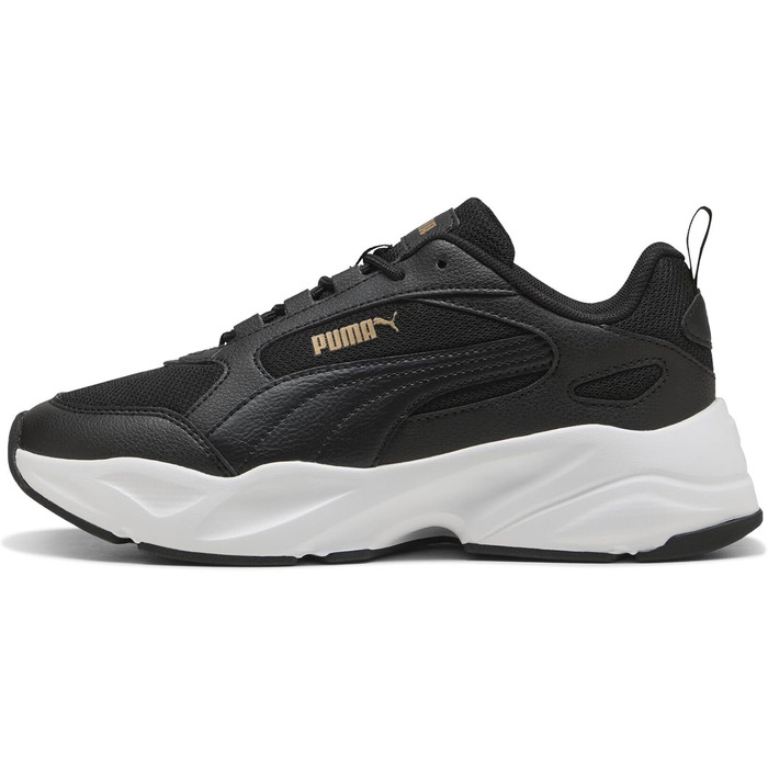 Жіночі кросівки PUMA Cassia 2.0 (35.5 EU, Black Gold White) — стильне спортивне взуття