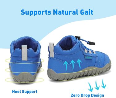 Дитячі шкарпетки-мокасини Saguaro для ходьби, дихаючі, неслизькі, легкі, розмір 26-36 (31 EU, блакитний New)