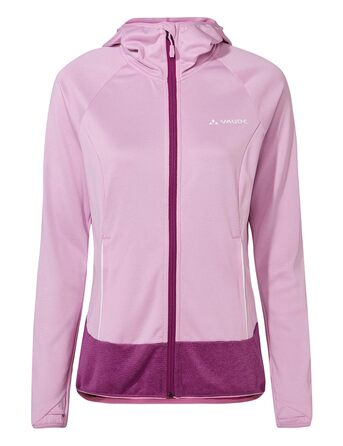 Жіноча флісова куртка VAUDE Tekoa Fleece Jacket II, колір raspberry (малиновий), розмір 42