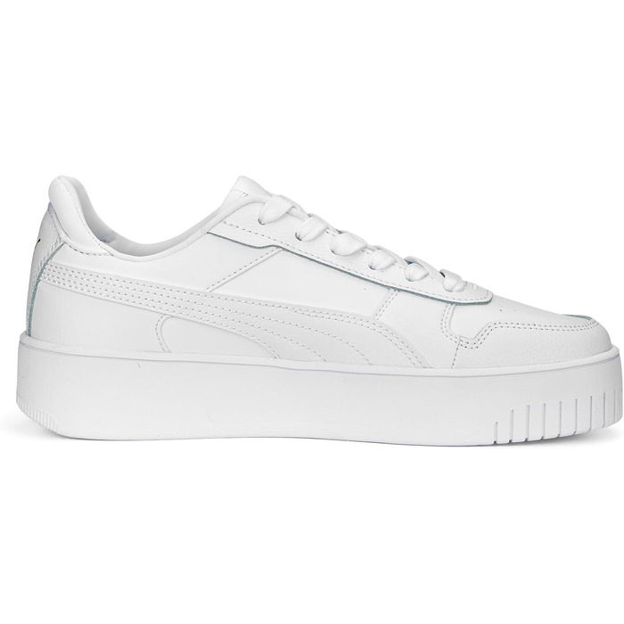 Жіночі кросівки PUMA Carina Street, білі з золотистими деталями, розмір 40 EU