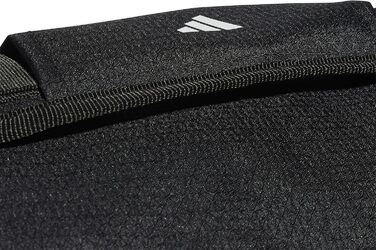 Спортивна сумка adidas Essentials 3-Stripes, унісекс, чорна/біла, середній розмір