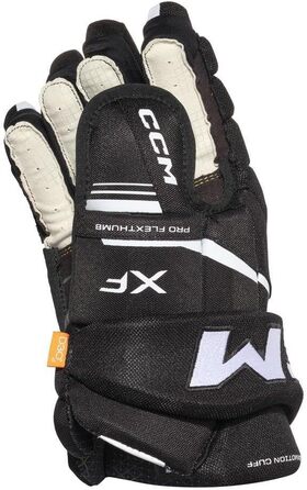 Хокейні рукавички CCM Tacks XF Senior 14 дюймів, чорні/білі