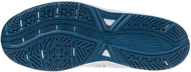 Волейбольні кросівки K-NOK Cyclone Speed Unisex White Blue Ribbon Mp Gold (45 EU, Grey)