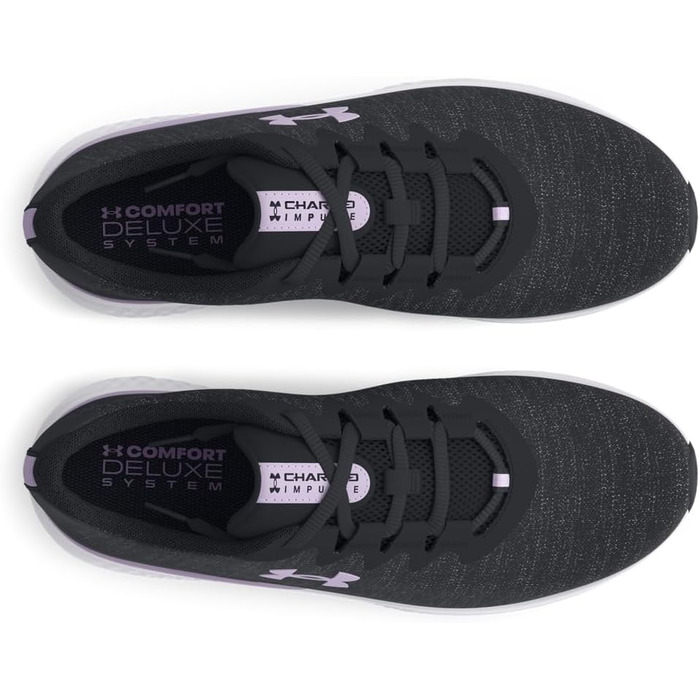 Жіночі кросівки для бігу Under Armour Charged Impulse 3 (35.5 EU, чорний/соль-віолет)
