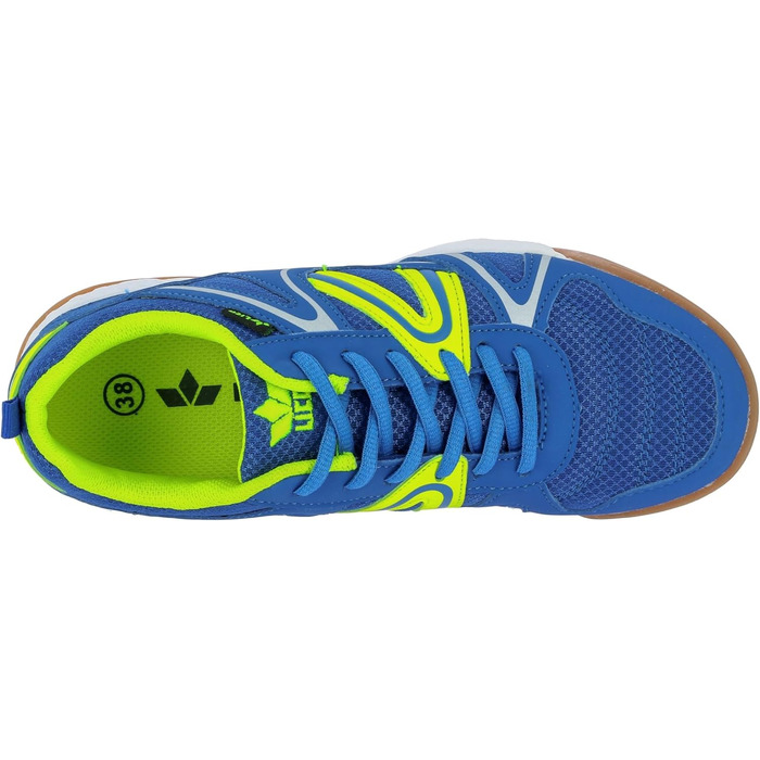 Турнічні кросівки для залу Lico Unisex Fit 43 EU, блакитний/лимонний