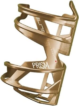 Тримач для пляшки Elite Prism Carbon золотий, універсальний розмір