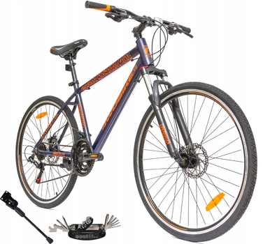 Трекінговий велосипед IWOBIKE Galaxy, рама 18,5 дюйма, колеса 28